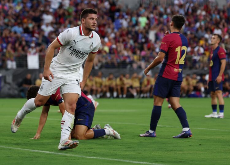 لوكا يوفيتش ميلان Luka Jovic AC Milan