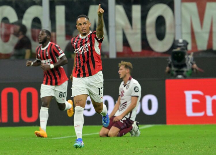 Noah Okafor of AC Milan (Getty Images)