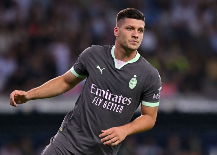 AC Milan's Luka Jovic (Getty Images)