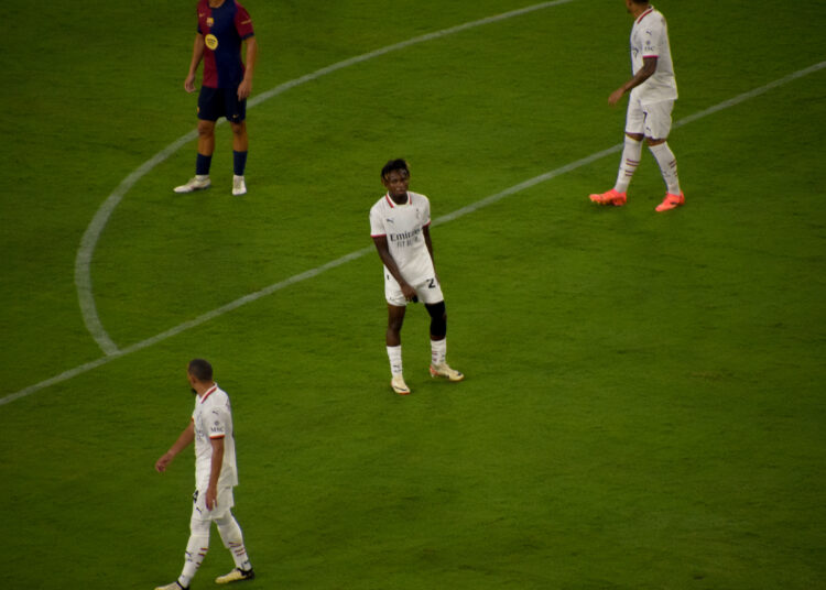 Samuel Chukwueze AC Milan (Francisco Alonzo for Milanreports.com)