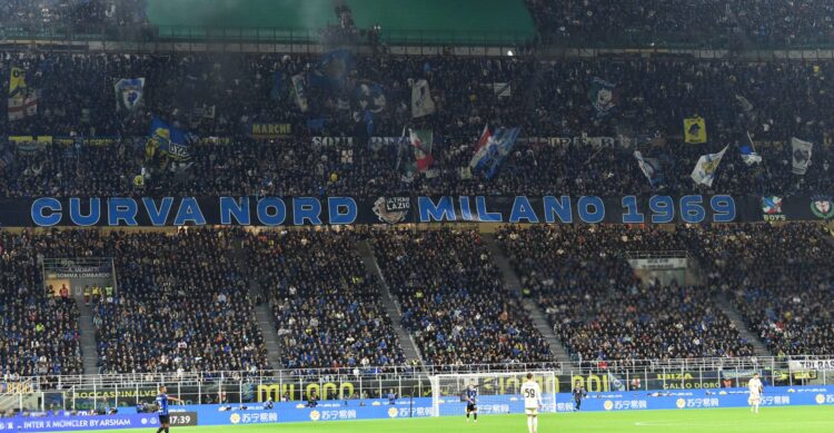 Inter fans curva nord ultras (Getty Images)