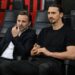 Zlatan Ibrahimovic Giorgio Furlani AC Milan إبراهيموفيتش فورلاني ميلان