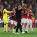 Paulo Fonseca and his players (AC Milan via Getty Images)