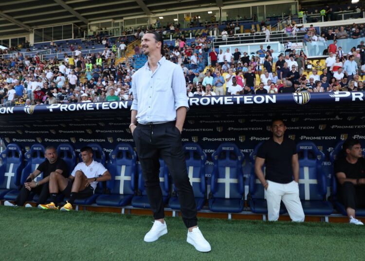 Zlatan Ibrahimovic (AC Milan via Getty Images)