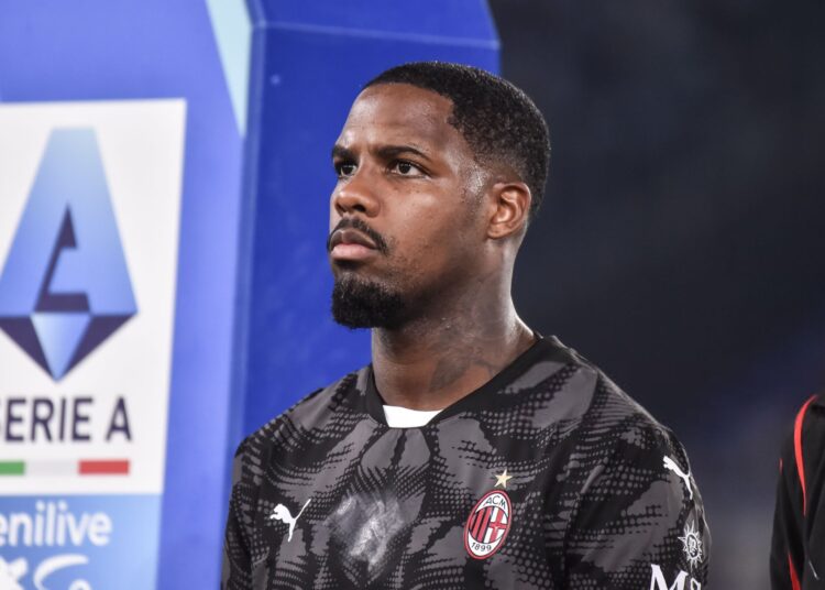 Mike Maignan of AC Milan before the Serie A match between SS Lazio and AC Milan at Stadio Olimpico on August 31, 2024 in Rome, Italy. (Photo by Ivan Romano/Getty Images)