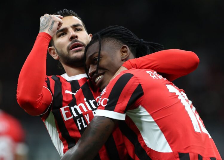 Theo Hernandez Rafael Leao (AC Milan) ثيو لياو ميلان