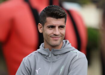 Alvaro Morata (AC Milan via Getty Images) موراتا