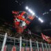 AC Milan fans during match at San Siro against Liverpool on September 17, 2024