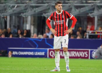 Alvaro Morata (AC Milan via Getty Images)