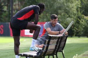 Paulo Fonseca Tammy Abraham Milan أبراهام فونسيكا ميلان