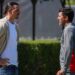 Paulo Fonseca and Zlatan Ibrahimovic (AC Milan via Getty Images) فونسيكا إبراهيموفيتش ميلان