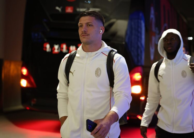 Luka Jovic of AC Milan يوفيتش ميلان