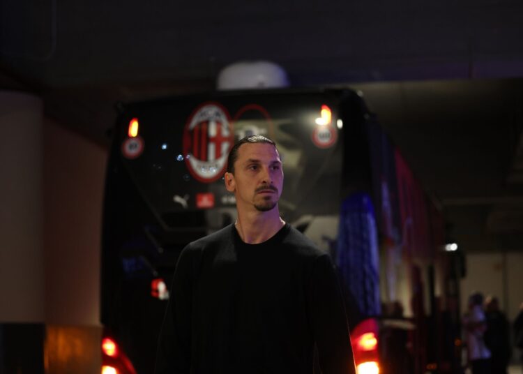 Zlatan Ibrahimovic (AC Milan via Getty Images)