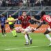 Christian Pulisic and Tammy Abraham (AC Milan via Getty Images)