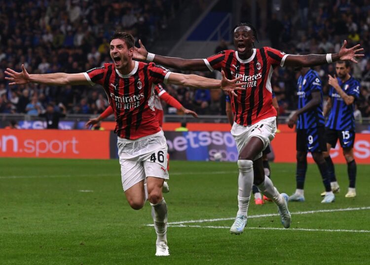 Matteo Gabbia (Getty Images) غابيا ميلان Milan