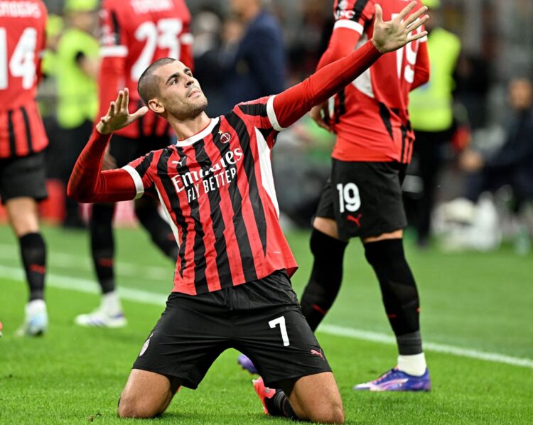 موراتا ميلان AC Milan Alvaro Morata