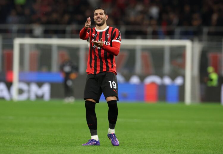 Theo Hernandez (AC Milan via Getty Images)