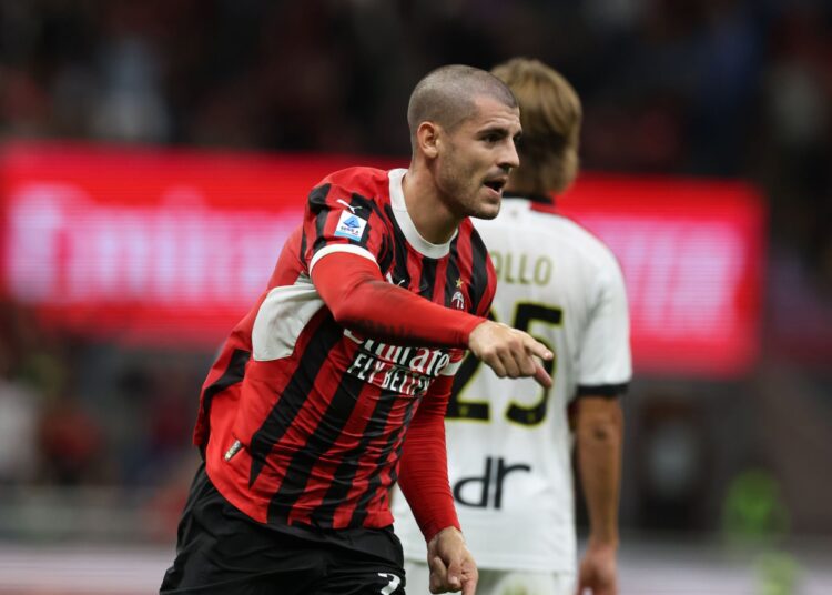 Alvaro Morata AC Milan ميلان موراتا