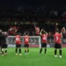 AC Milan players celebrating ميلان