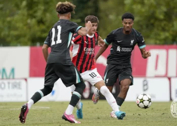 ac milan vs liverpool youth league