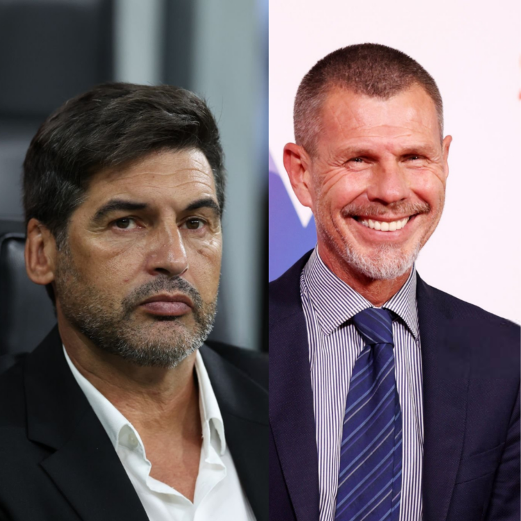 Zvonimir Boban (Getty Images) - Paulo Fonseca of AC Milan (Getty Images) بوبان فونسيكا