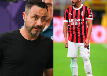 Ismael Bennacer AC Milan Roberto De Zerbi Marseille