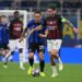 Davide Calabria Hakan Calhanoglu AC Milan Inter