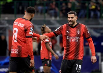 Ruben Loftus-Cheek Theo Hernandez AC Milan