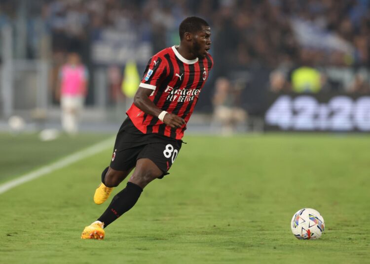 Yunus Musah of AC Milan