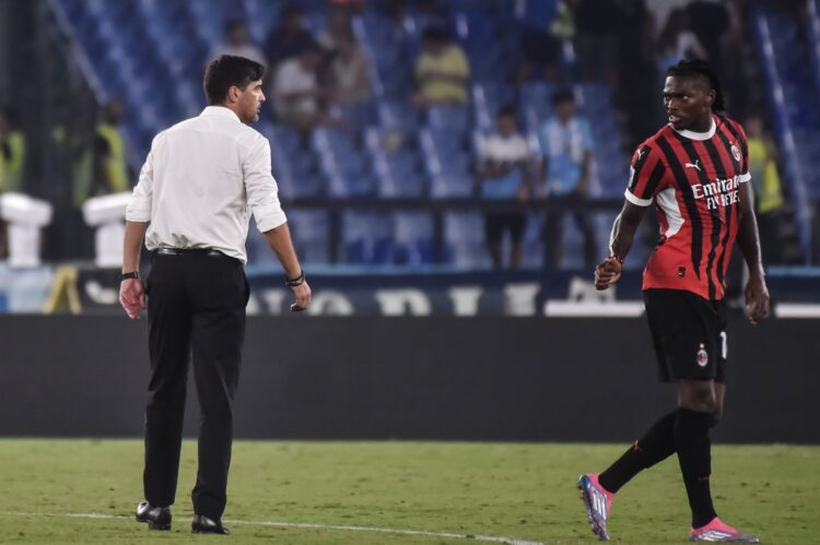 Rafael Leao Paulo Fonseca AC Milan ميلان لياو فونسيكا