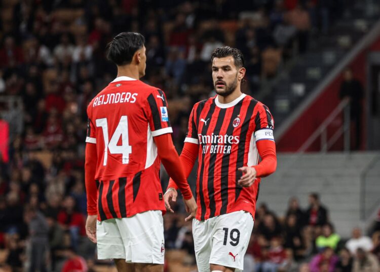 Theo Hernandez Tijjani Reijnders AC Milan رايندرز ميلان ثيو