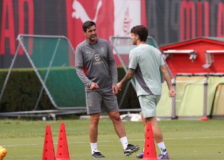 Paulo Fonseca Christian Pulisic AC Milan