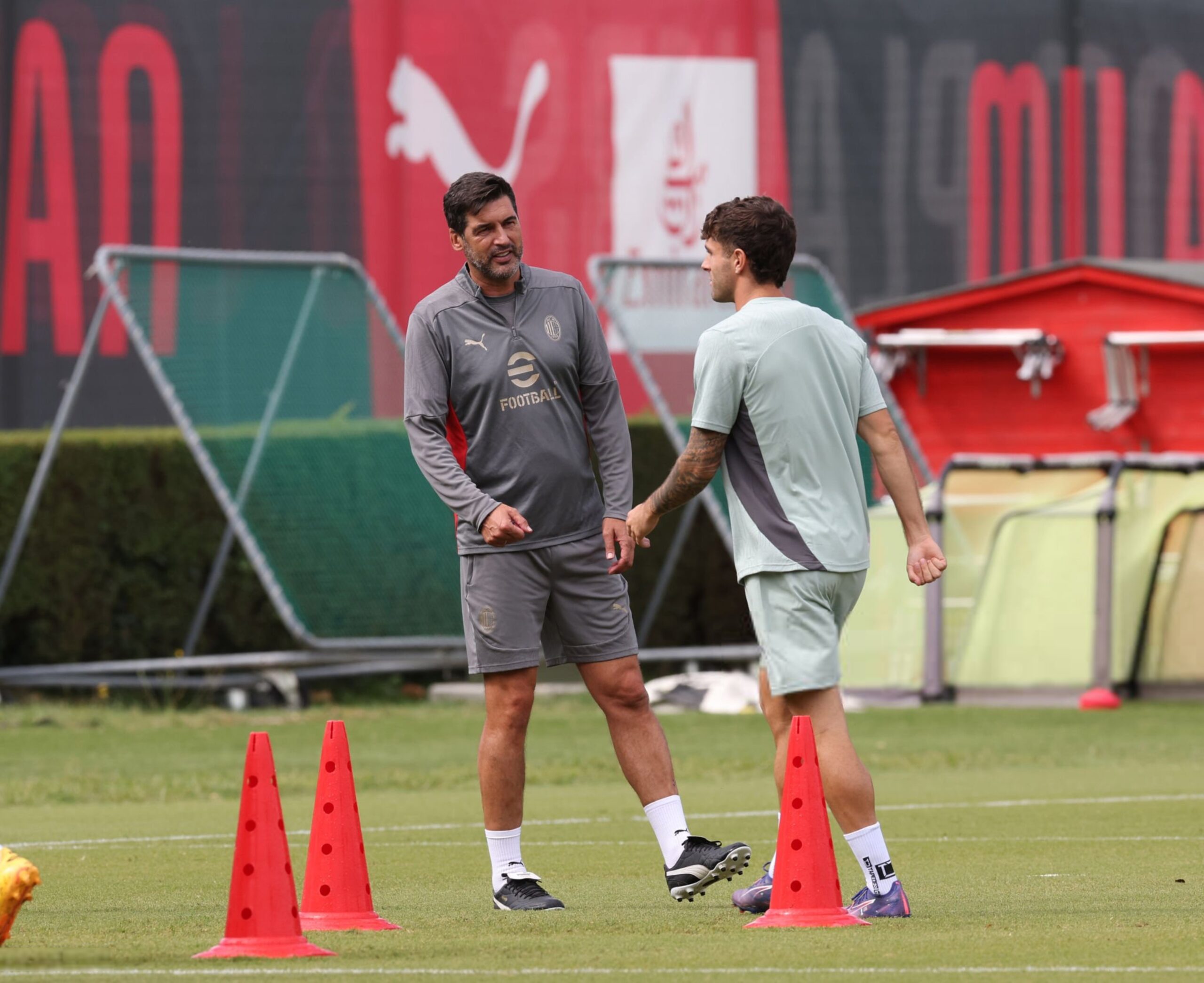 Paulo Fonseca Christian Pulisic AC Milan