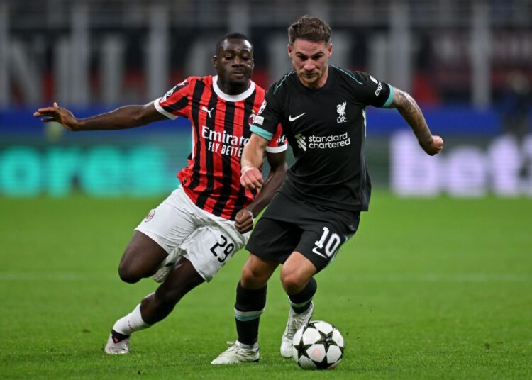 Alexis Mac Allister of Liverpool (Getty Images)