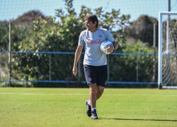 Napoli's head coach Antonio Conte