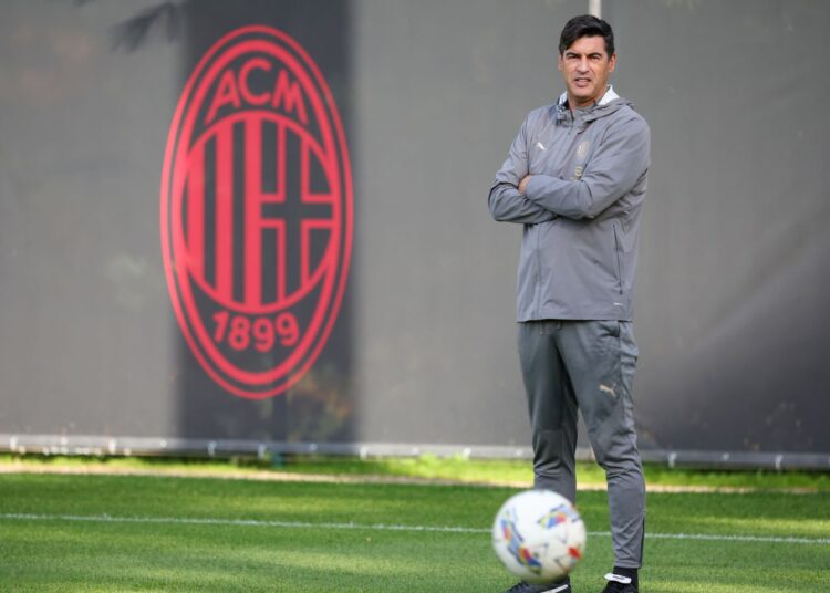 Paulo Fonseca AC Milan