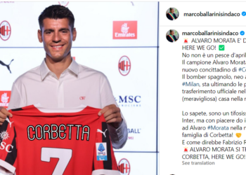 Milan striker Alvaro Morata lashes out on Corbetta Mayor – The reason