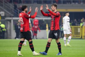 Matteo Gabbia Theo Hernandez AC Milan ميلان ثيو غابيا