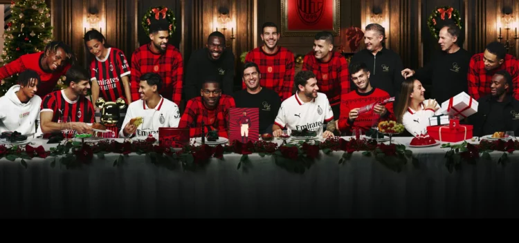 AC Milan ignites the festive season with special initiatives and collectibles