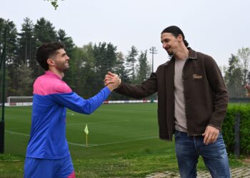 Christian Pulisic AC Milan ميلان بوليسيك إبراهيموفيتش Zlatan Ibrahimovic