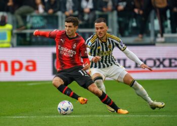 AC Milan Christian Pulisic against Juventus بوليسيك ميلان يوفنتوس