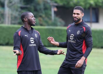 Ruben Loftus-Cheek and Yunus Musah AC Milan ميلان يونس موسى لوفتوس شيك