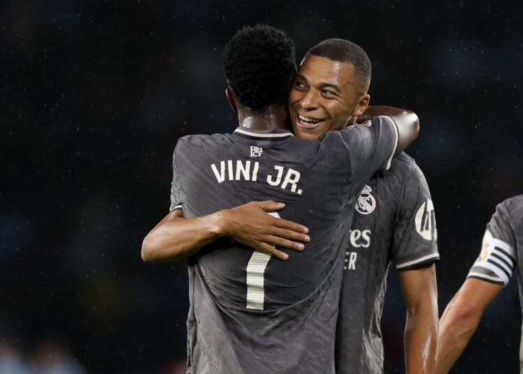 Vinicius Junior Kylian Mbappé (Getty Images)