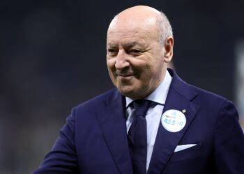 Inter's Giuseppe Marotta at San Siro ماروتا