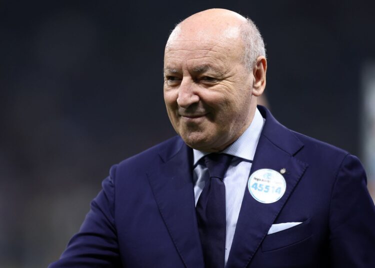Inter's Giuseppe Marotta at San Siro ماروتا