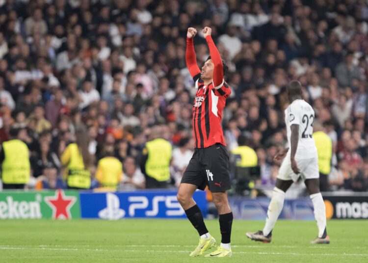 Tijjani Reijnders of AC Milan