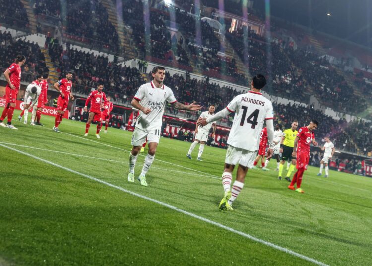 Christian Pulisic Tijjani Reijnders AC Milan ميلان رايندرز بوليسيك