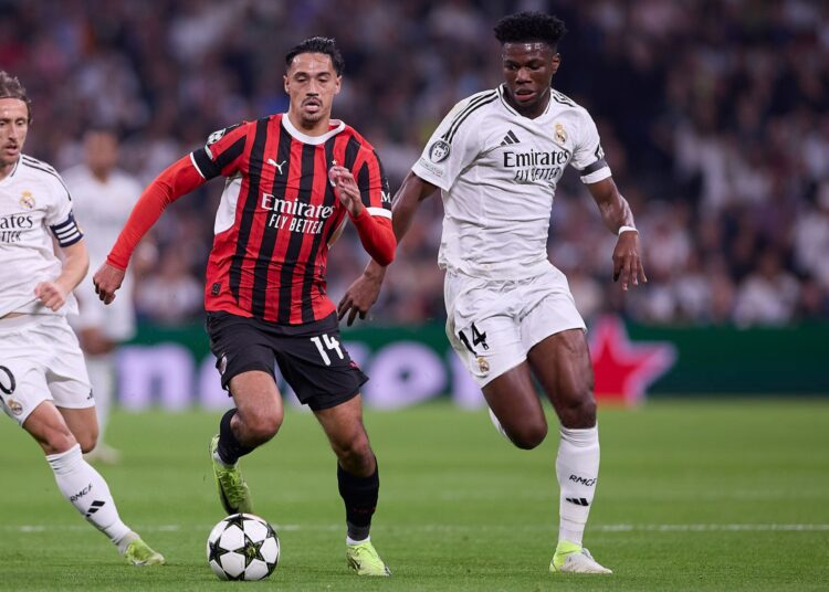 Tijjani Reijnders of AC Milan (Getty Images)