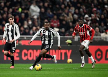 Pierre Kalulu of Juventus vs AC Milan كالولو يوفنتوس ميلان