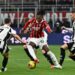 Rafael Leao of AC Milan during a match against Juventus